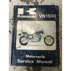 1987 1988 1989 1990 1991 1992 Kawasaki VN1500 Service Repair Shop Manual OEM